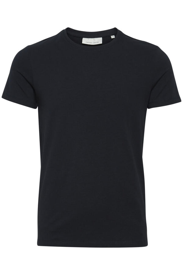 Casual Friday t-shirt David o-hals sort