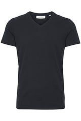 Casual Friday t-shirt Lincoln V-hals navy