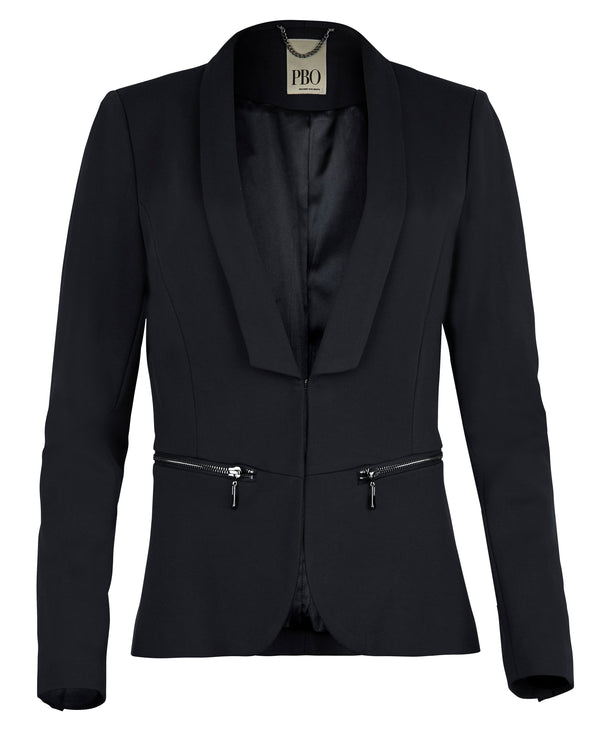 PBO Philosophy blazer sort (3697818107983)