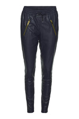 Rue De Femme Bukser Skin Fatale Navy m.Guld