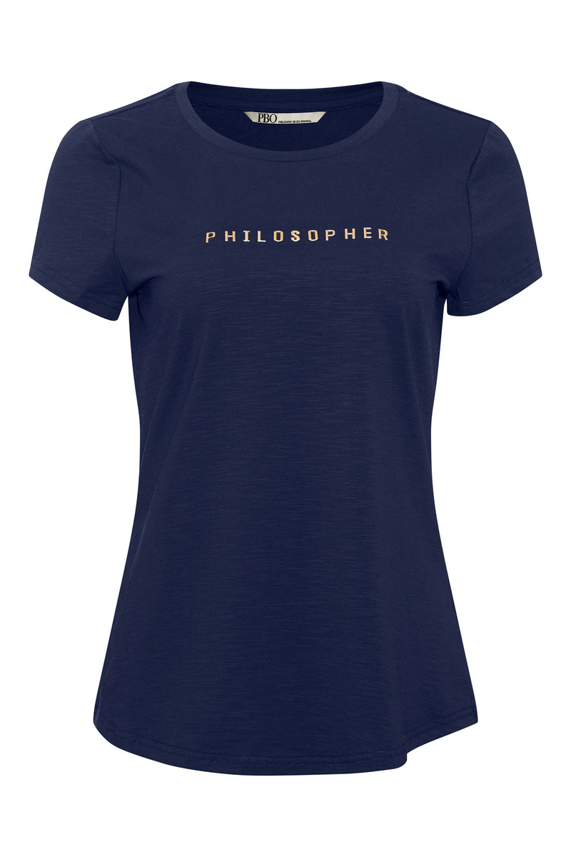 PBO Philosopher T-shirt Navy 30