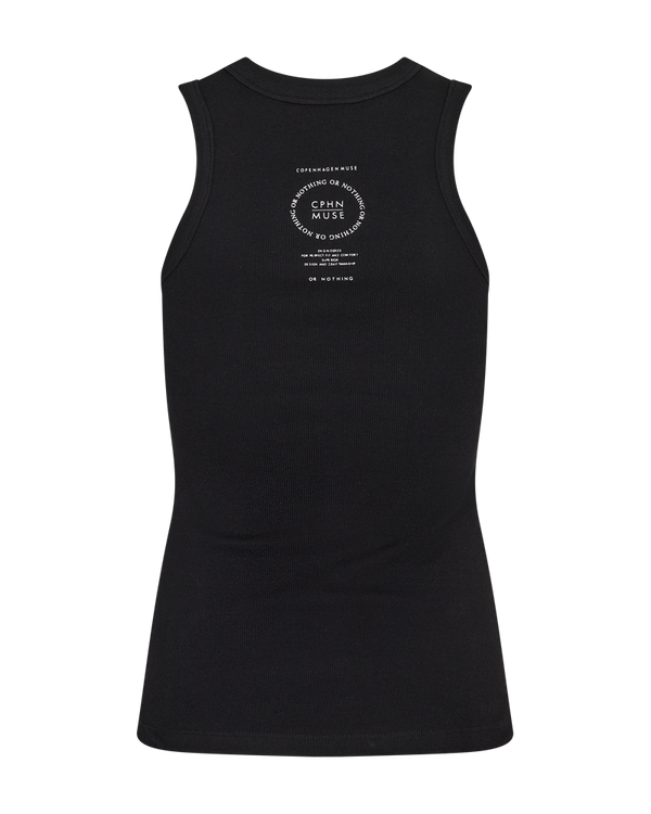 Copenhagen Muse Top Siv Sort 201987