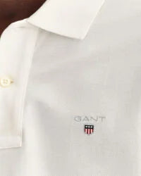Gant Polo Tshirt Hvid 2201-110