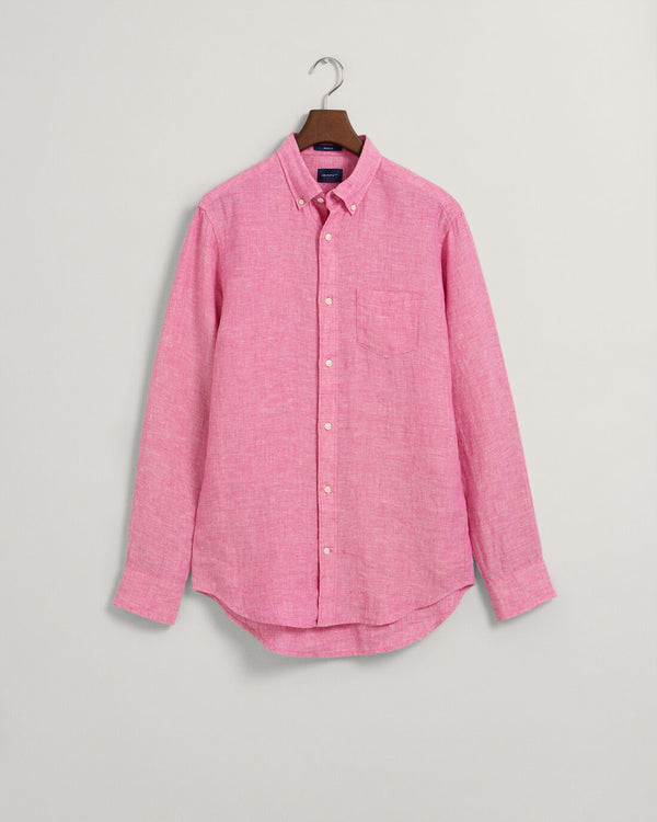 Gant hørskjorte 3230085 pink/606