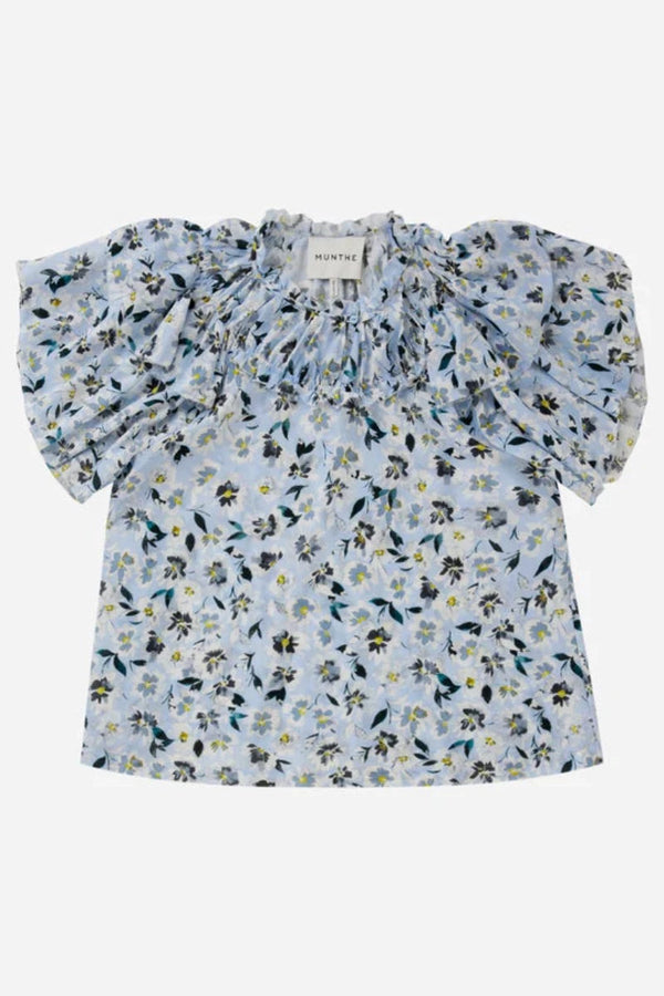 Munthe Bluse Ucea Lyseblå 1020-23520-36