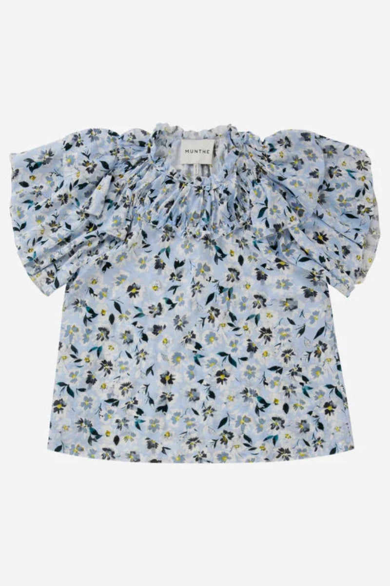 Munthe Bluse Ucea Lyseblå 1020-23520-36