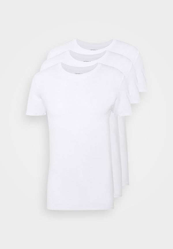 Lacoste t-shirt 3 pack hvid