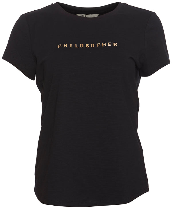 PBO t-shirt Philosopher sort (3669832826959)