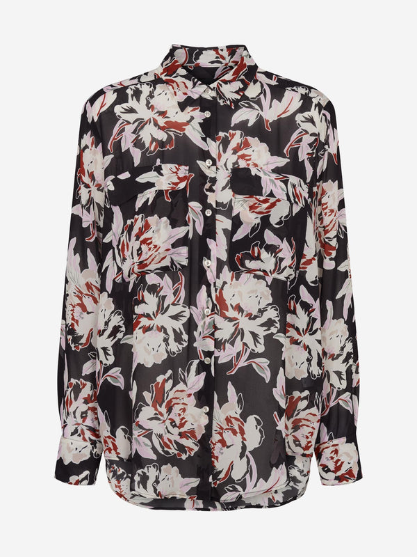 Sand Copenhagen Bluse Nami Sort 326W8881