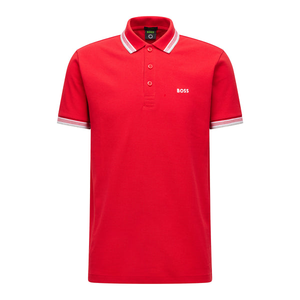 Boss polo t-shirt Paddy rød/610