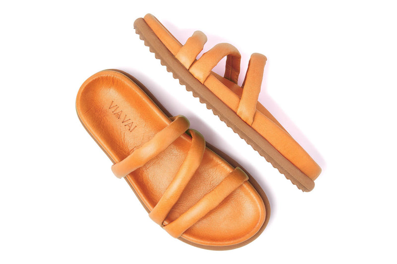 Via Vai Sandal Candy Orange 58158