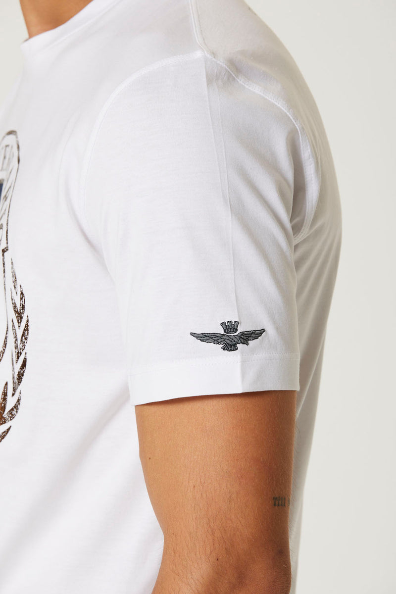 Aeronautica t-shirt TS2118 hvid