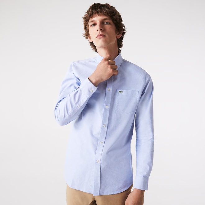Lacoste skjorte CH0204 00 lyseblå