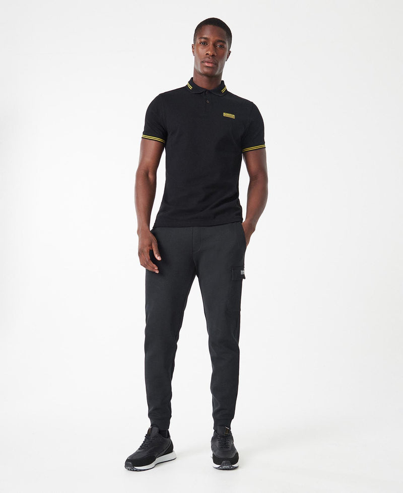 Barbour polo t-shirt MML0975 sort/bk31