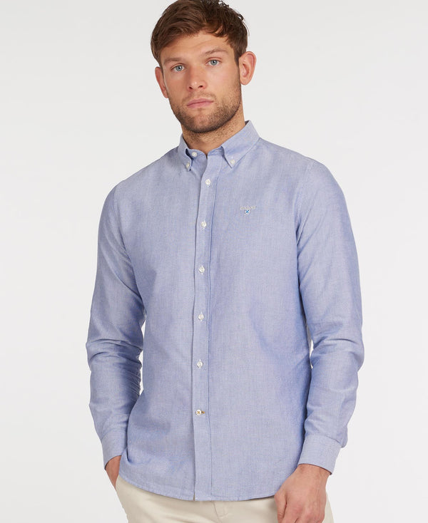 Barbour skjorte MSH4483 oxford lysblå/bl32