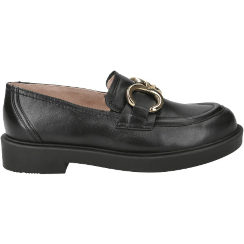 Paul Green Loafers 1008 023 sort m. guld