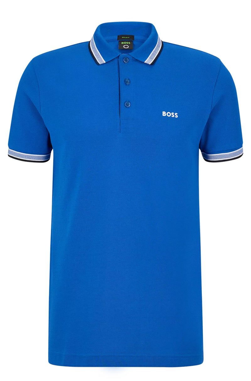 Boss polo t-shirt Paddy 50469055 blå/420