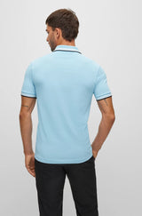 Boss polo t-shirt Paddy lysblå/431