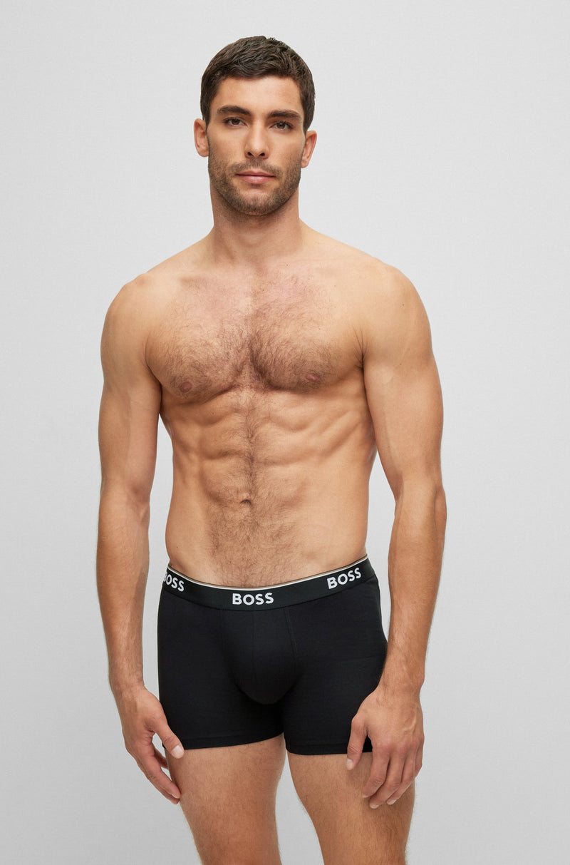 Boss 3 pack underbuks brief 50475282 hvid/grå/sort