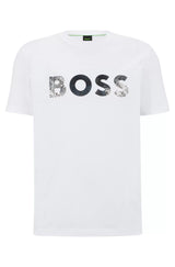 Boss t-shirt Tee 3 50488833 hvid/100