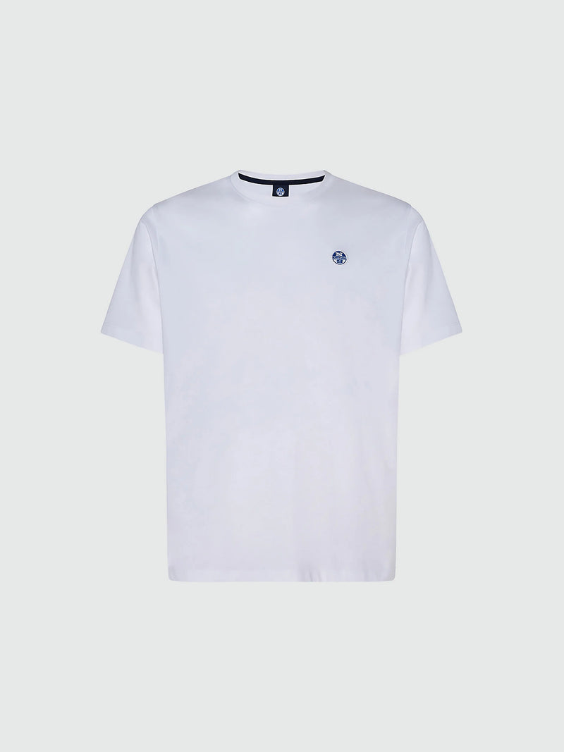 North Sails t-shirt 692812 hvid